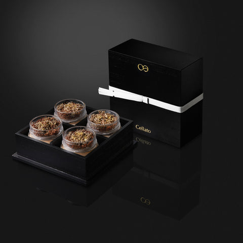 星月夜(黒トリュフ・チョコレート・ゆず)-コレクション(4個)